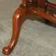 Antique extendable coffee table circa 1880 in solid walnut.