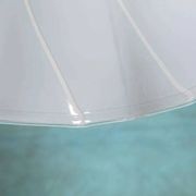 Vintage glass suspension lamp Kalmar Fazzoletto