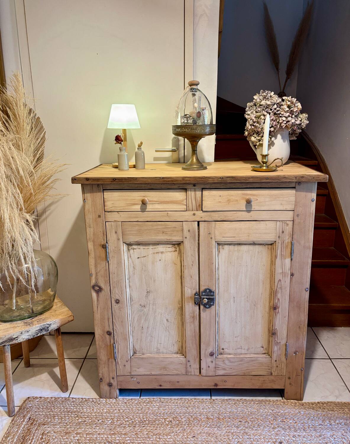 Buffet parisien bois brut