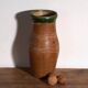 Antique glazed ceramic vase – Central Europe, circa 1920