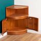 Retro Teak 1960s Nathan Corner Cabinet, Lamp Table, Bar