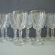 Suite of 12 glasses of wine 60s