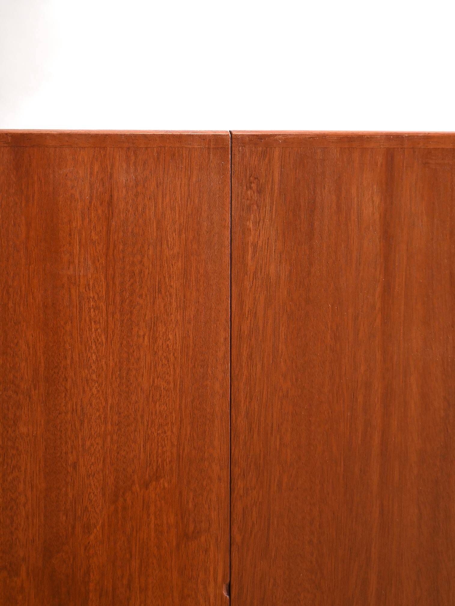 Vintage table with folding wings