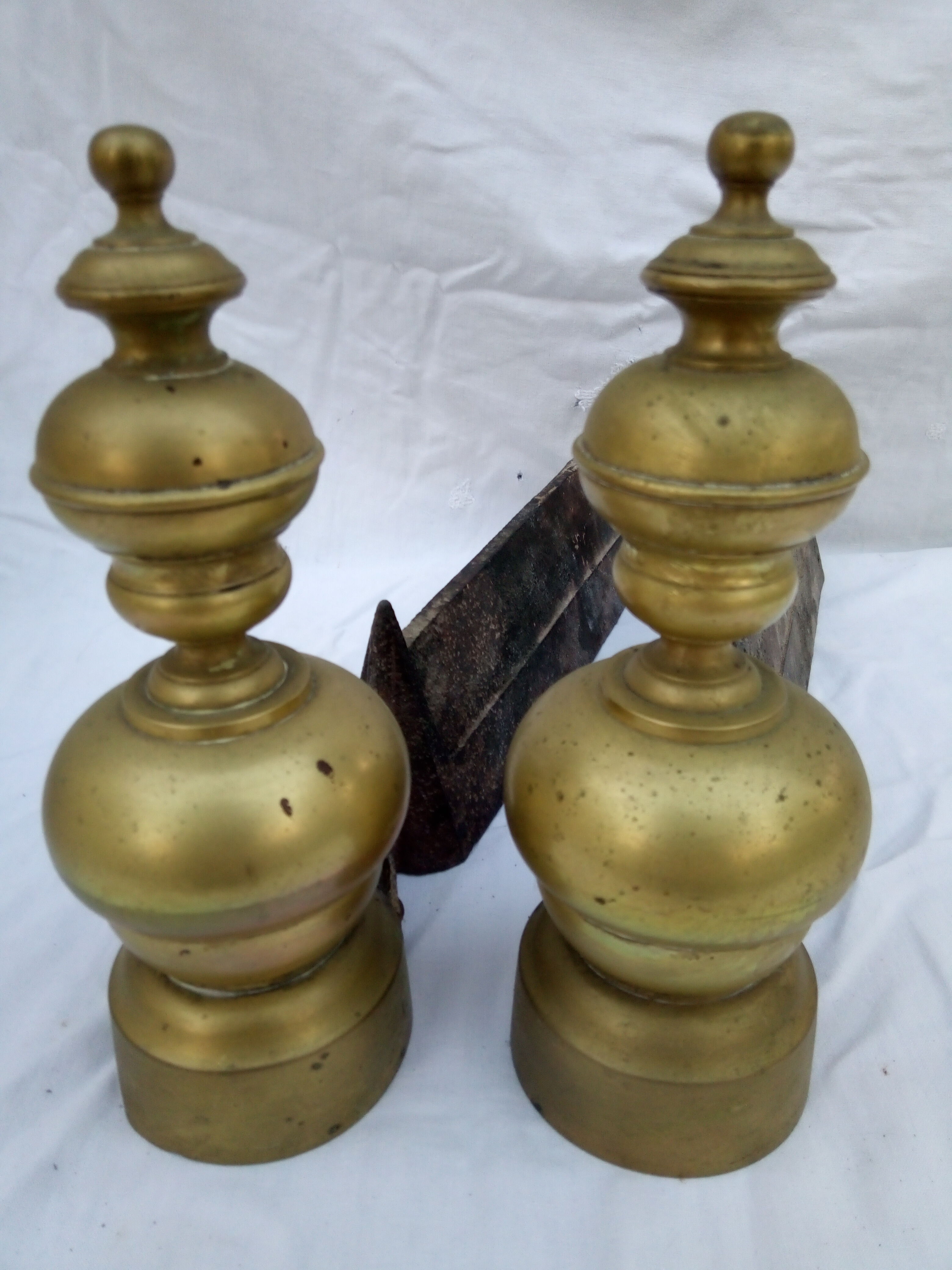 Pair of Louis Philippe period bronze channels