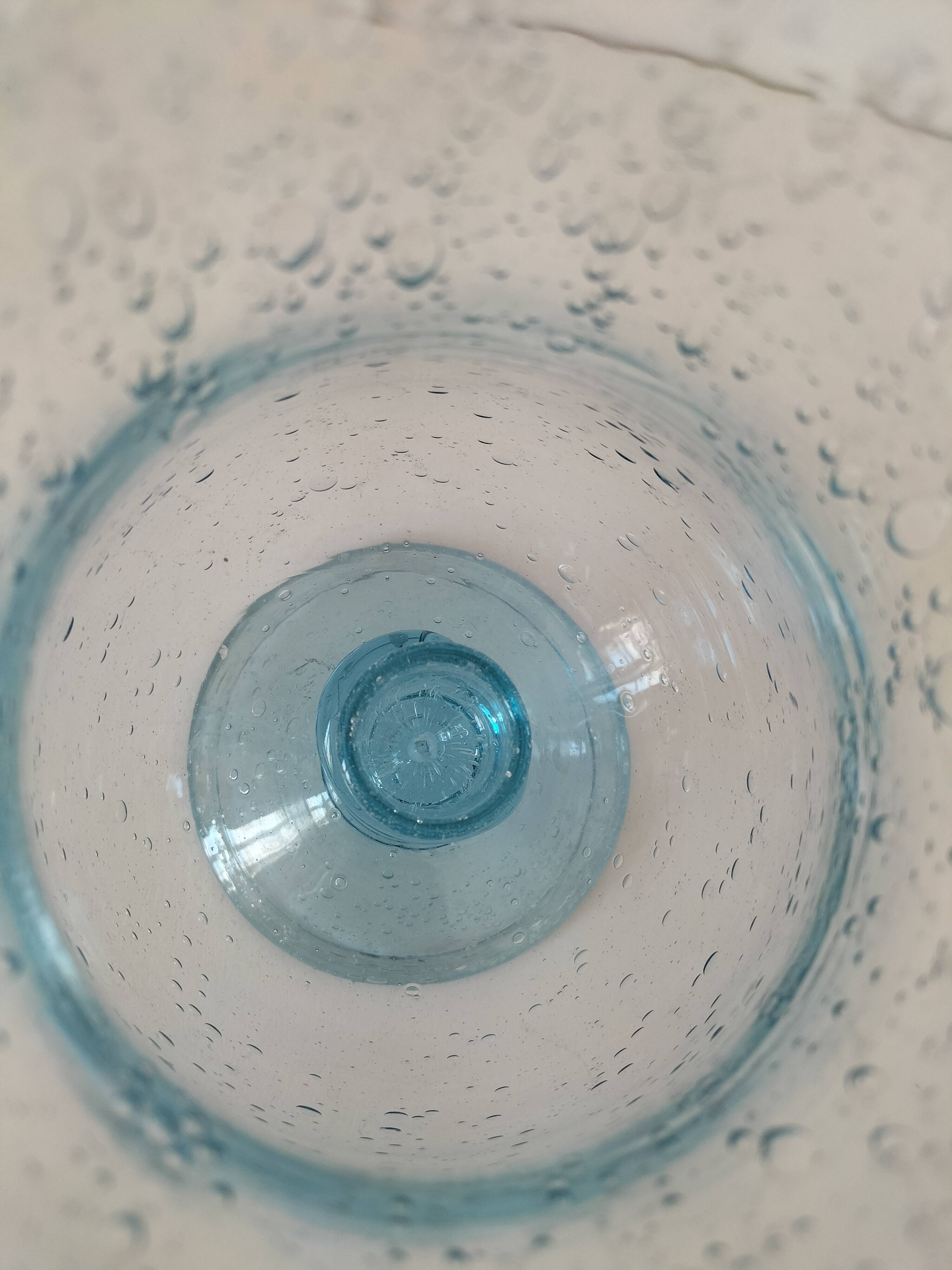 Biot signed tea light holder