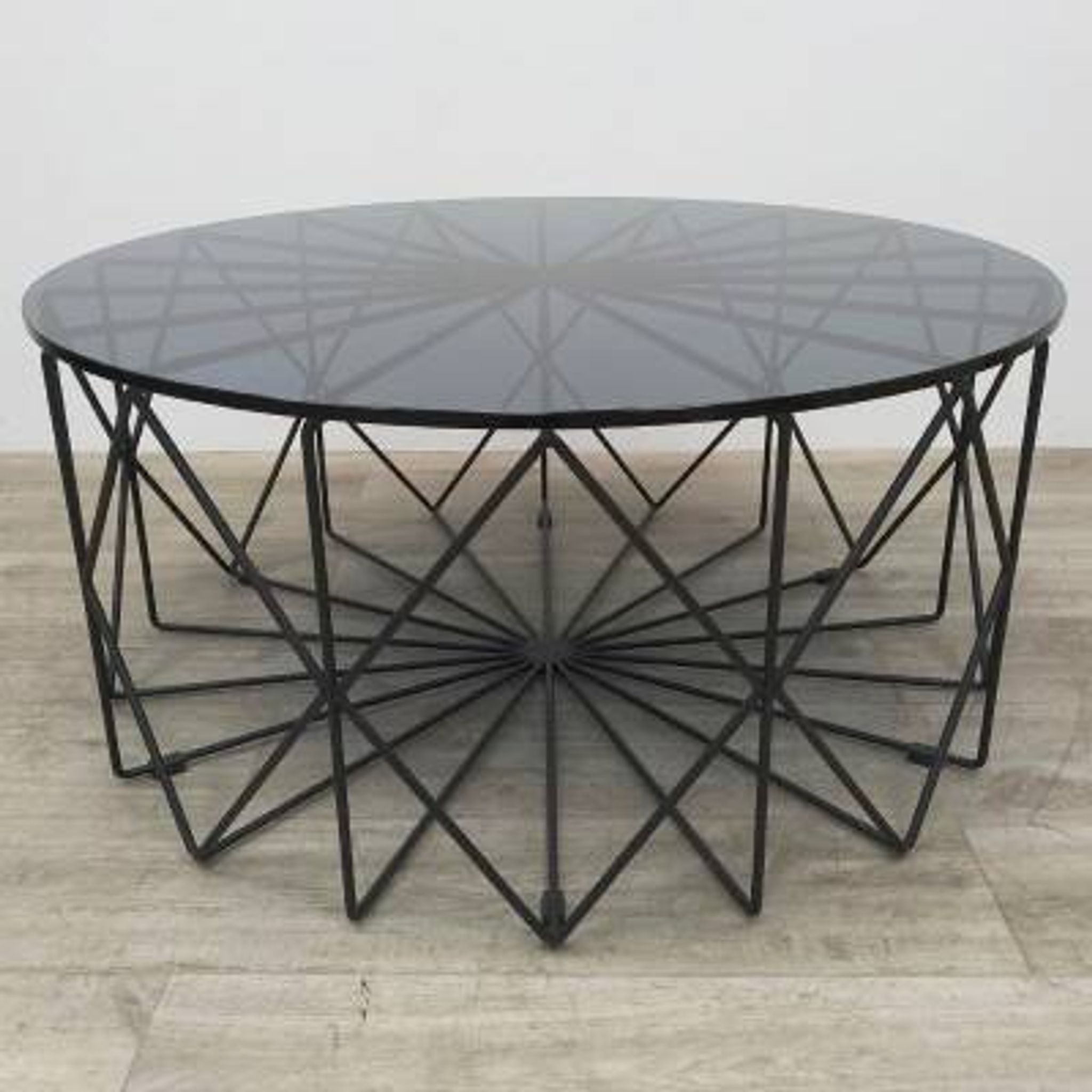 Bolia Vitro Ø90 coffee table in glass