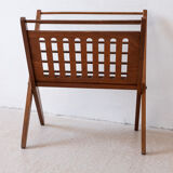Teak magazine door