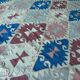 Vintage Turkish kilim, handwoven, 200x295 cm.
