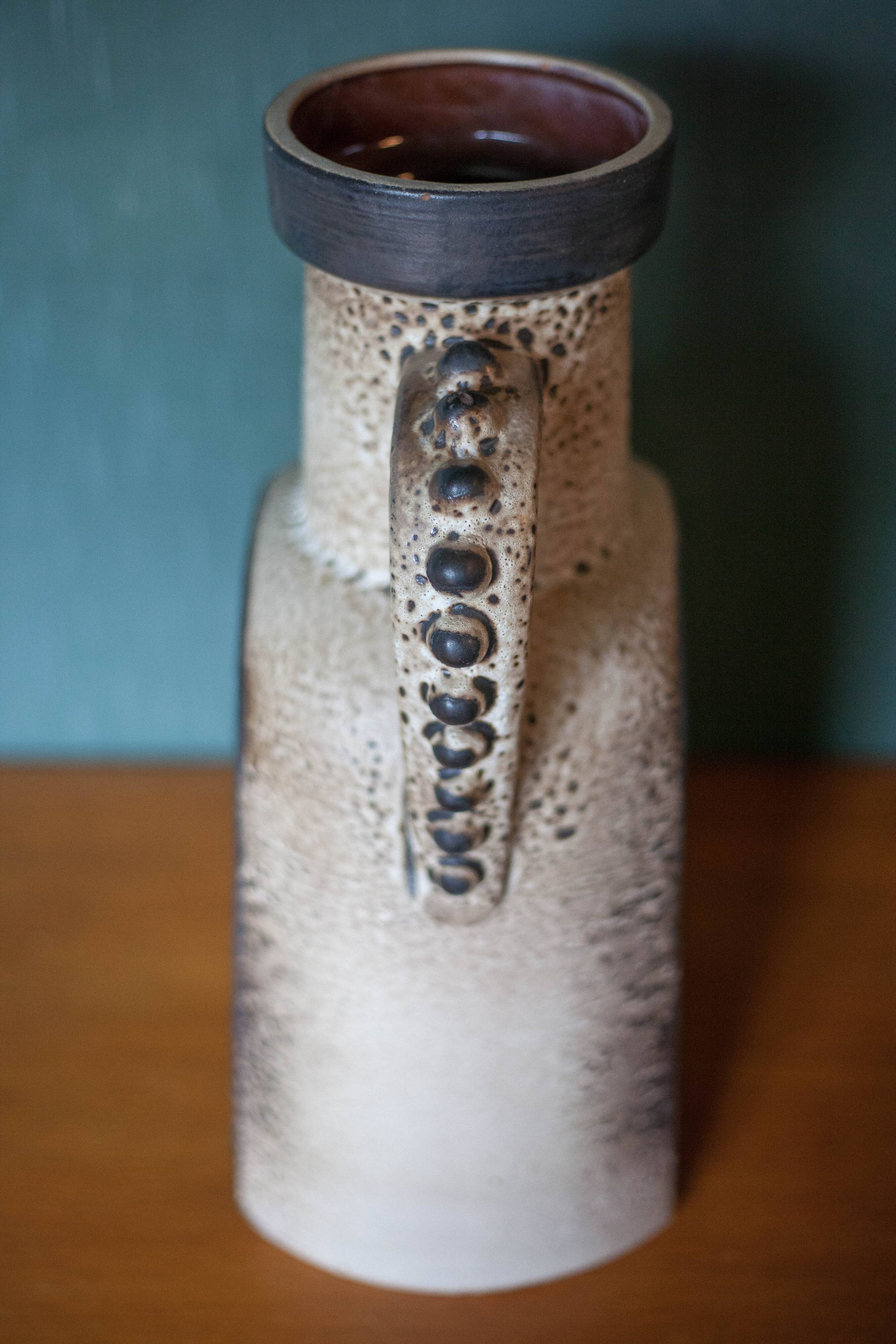 Ceramic vase Germany ,Carstens Tönnieshof Luxus Series Designed by Dieter Peter 70's