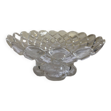 Crystal fruit bowl
