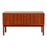 Buffet bas scandinave en teck, années 1960
