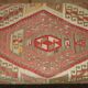 Padded footrest bench in Victorian Kilim style by George Smith