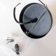 Suspension de style industriel en acier inox