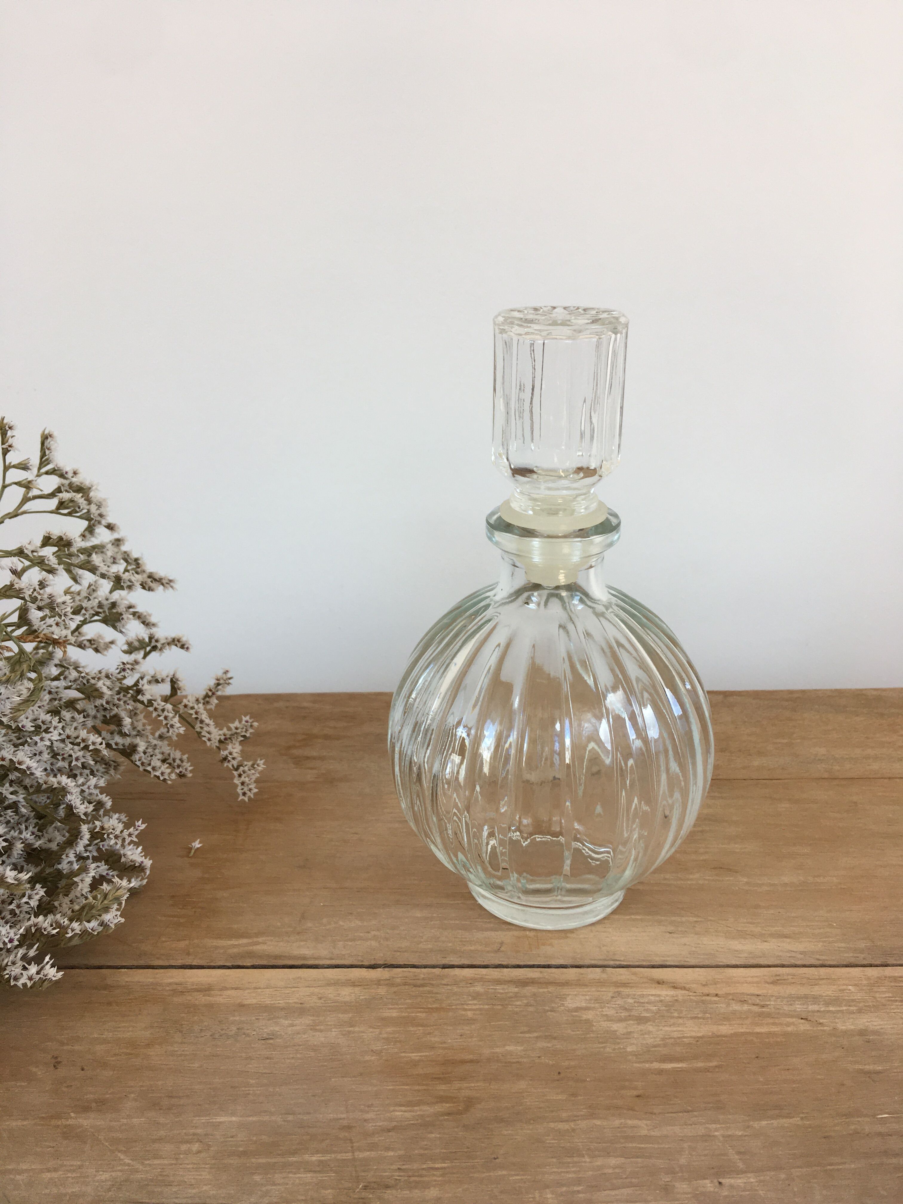 Vintage glass bottle