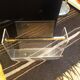 David Lange's Plexiglas Review Gate for Roche Bobois