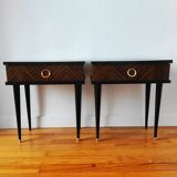 Pair of vintage bedside tables 1965