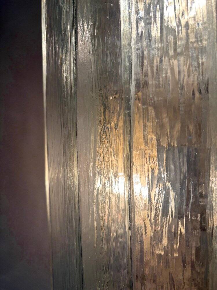 Monumental Italian Wall Lamps attributed to Venini, Italy, 1970s, Set of 2