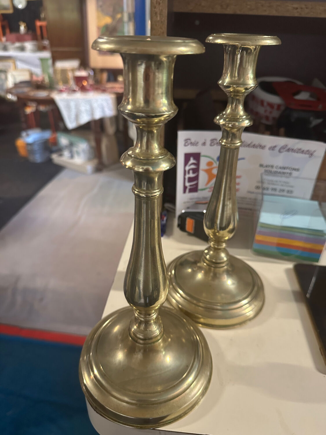 Pair of Louis Philippe candlesticks