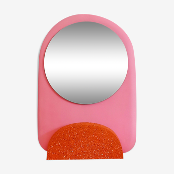 Poppies removable mirror