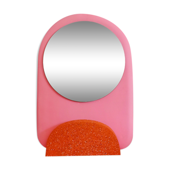 Poppies removable mirror