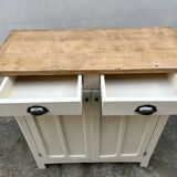 Creamy white Parisian buffet