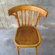 Bistrot Thonet 1935 chair, wooden seat