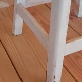 Vintage kitchen stool with handle
