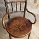 Fauteuil Fischel en bois courbé 1920