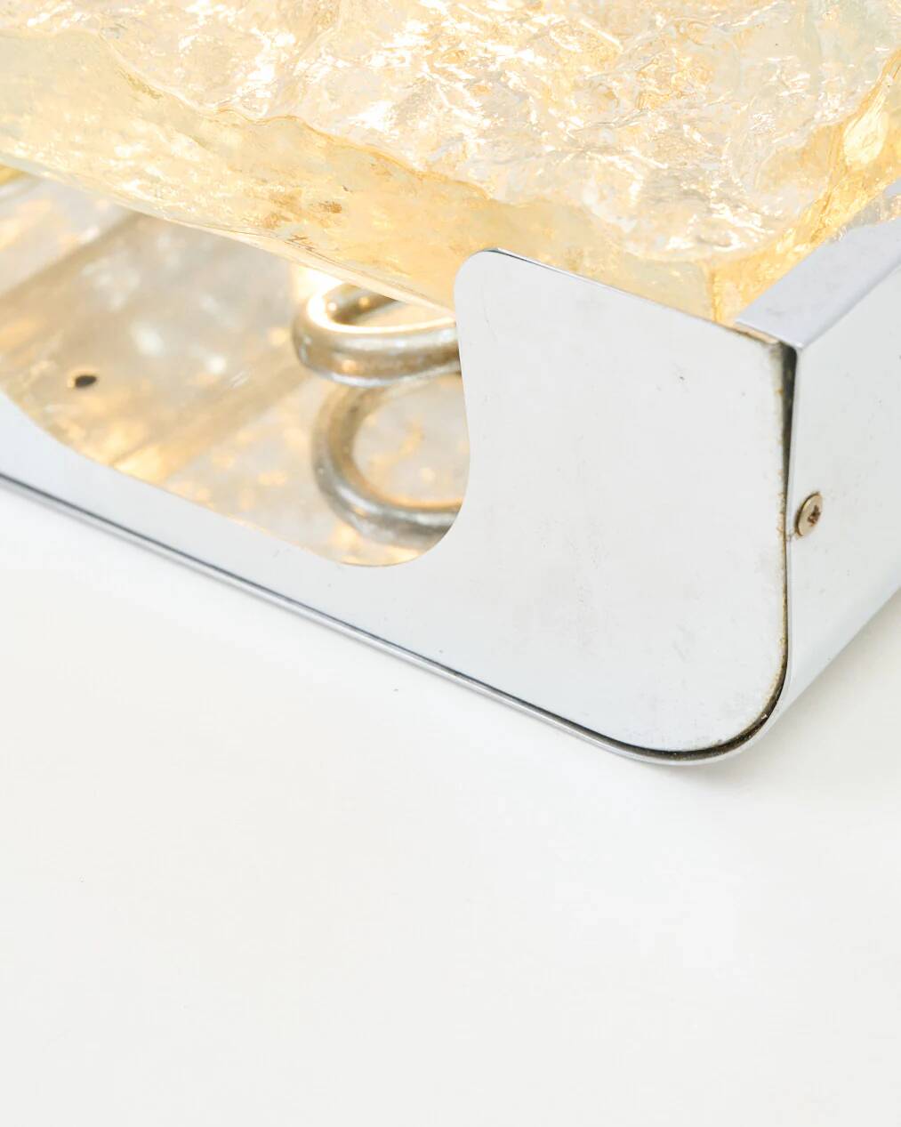 Murano glass wall light, Angelo Brotto for Esperia, 1970.