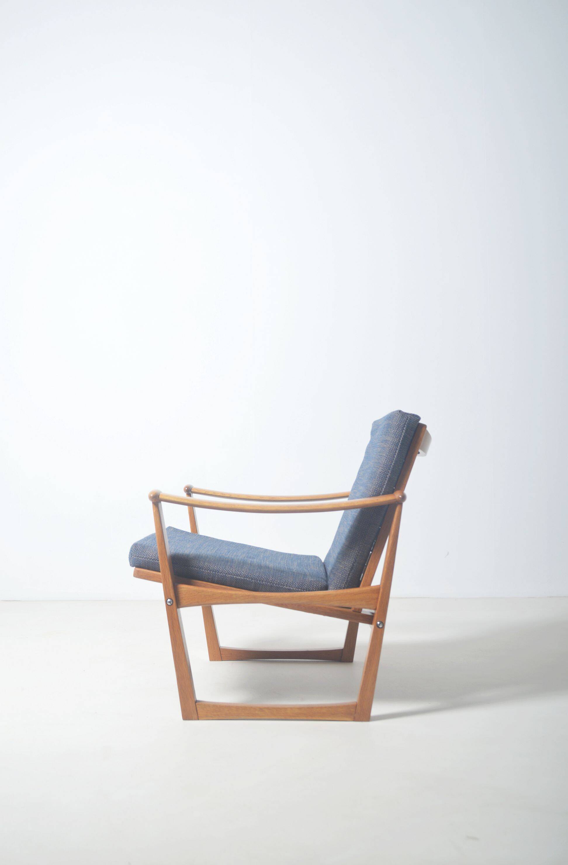 Danish armchair model 65 made by M. Nissen, 1960s