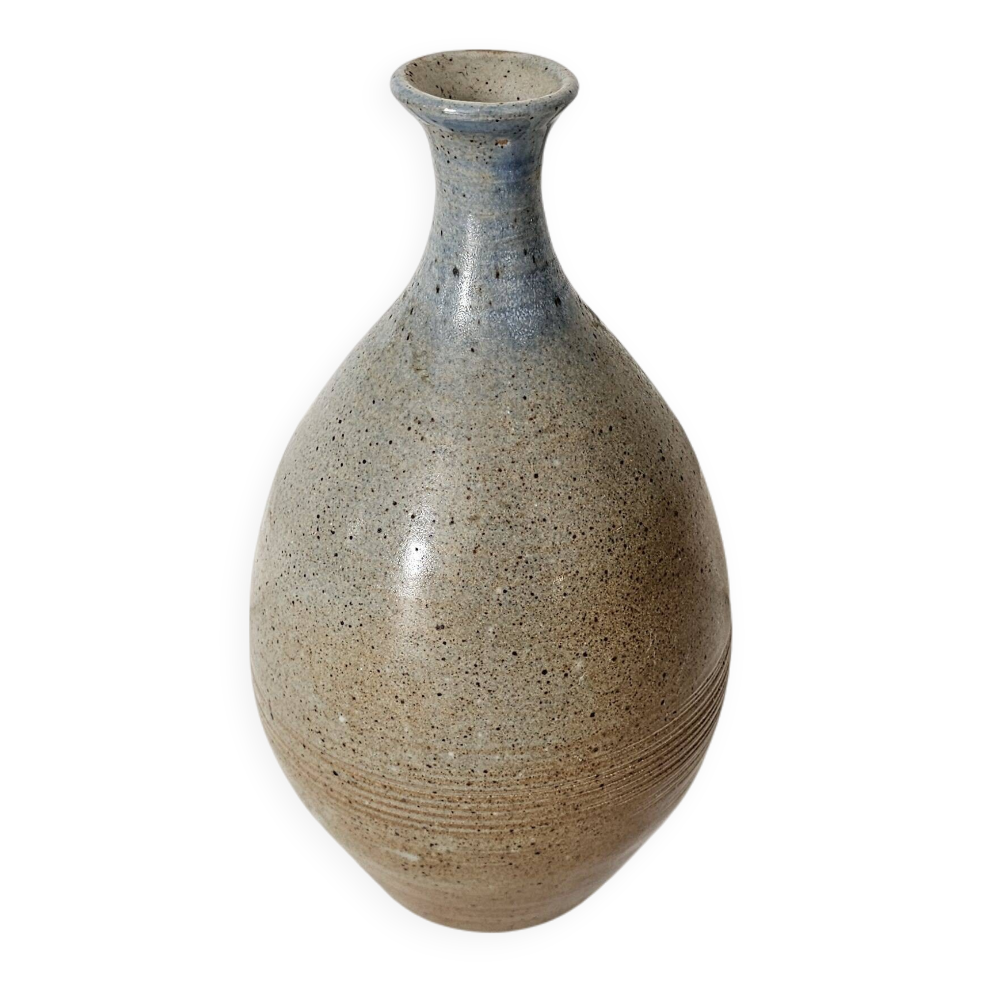 Ceramic soliflore vase signed Ligia