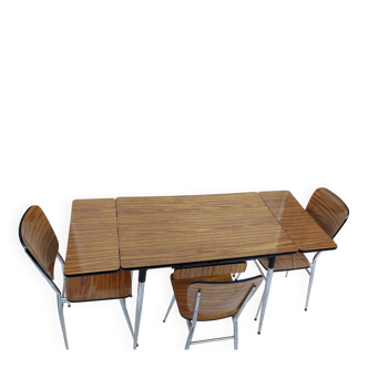 Formica table and chairs