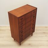 Commode en teck, design danois, années 1970, production : Danemark