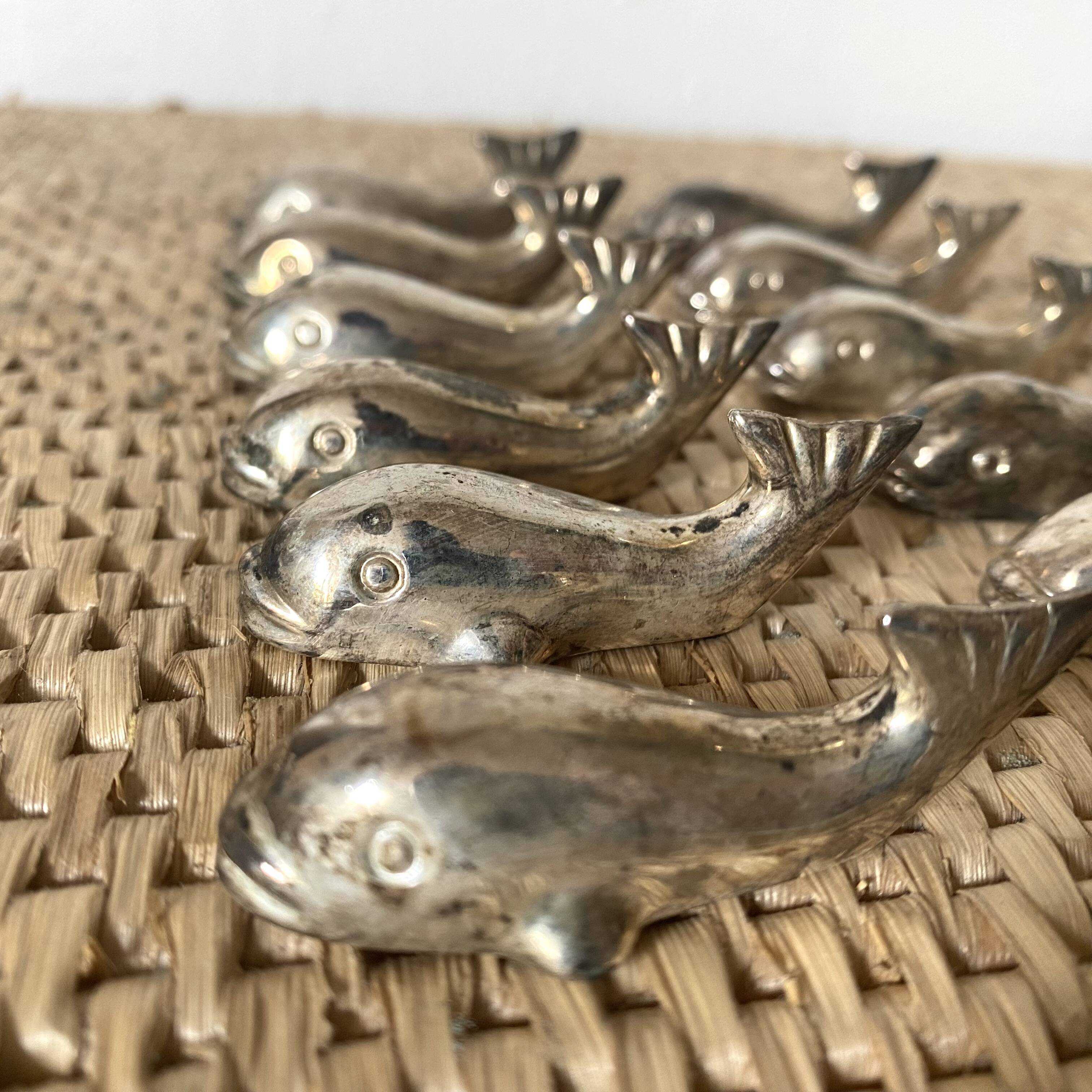 Vintage fish knife holder