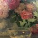 Huile sur toile "Bouquet de roses" signée Maurice Décamps