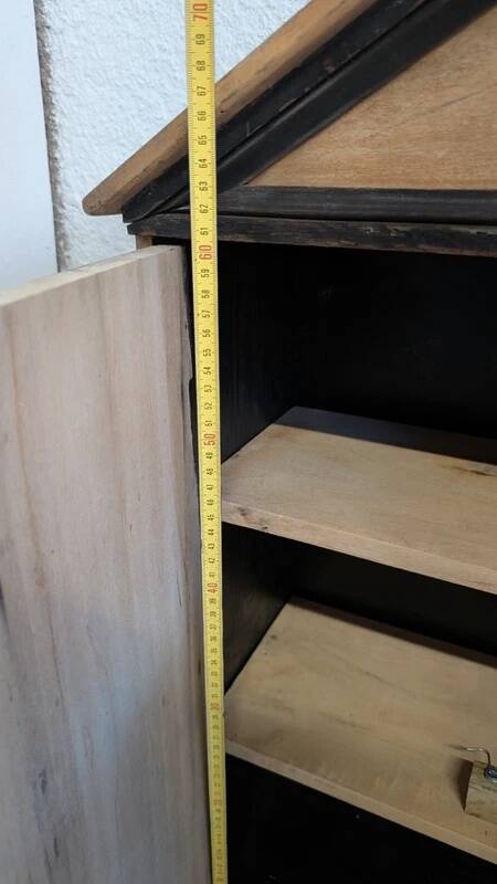 Small antique wardrobe from the 1930s-1940s.