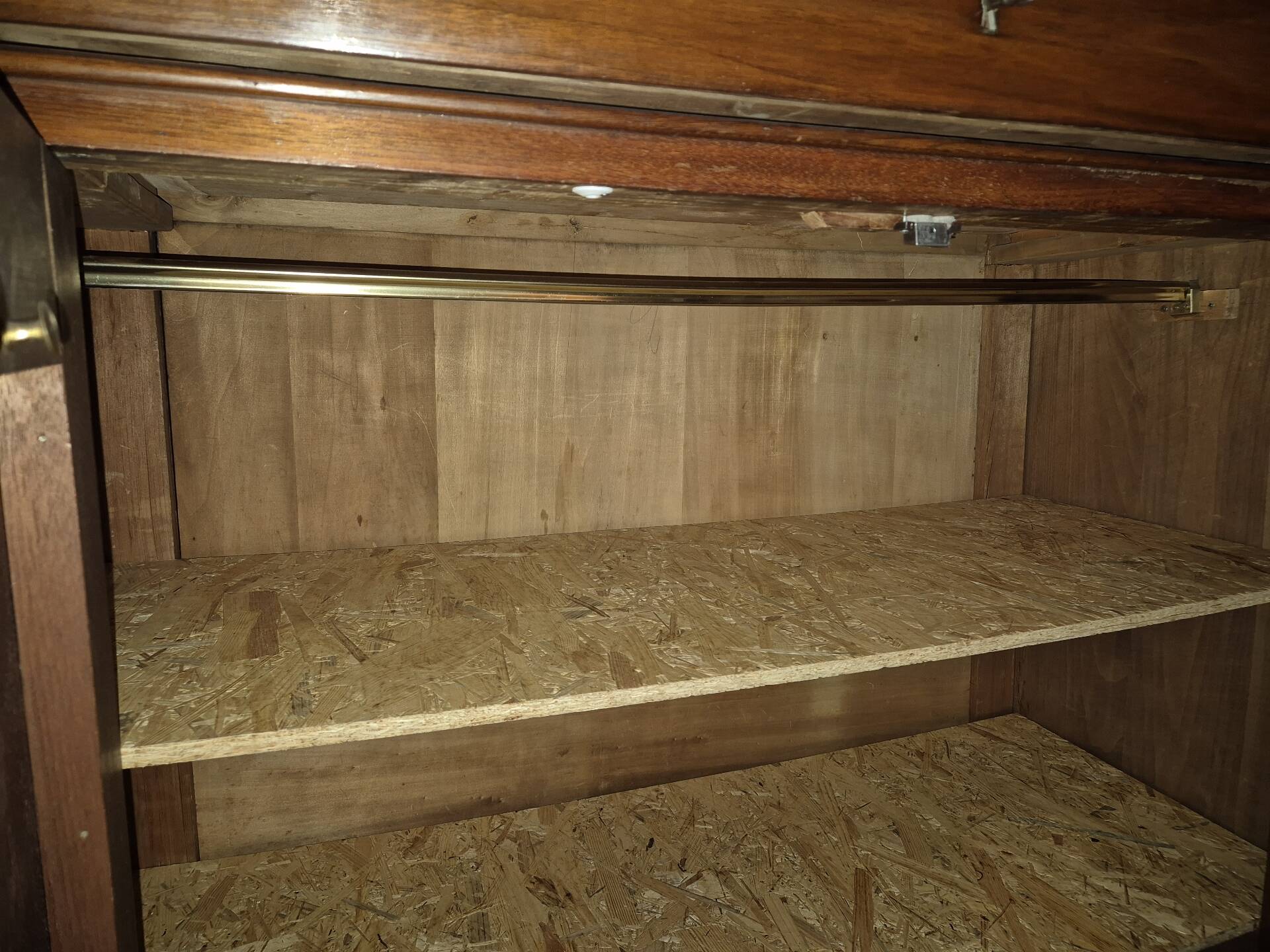 Louis Philippe Wardrobe Cabinet Mahogany 19th Century