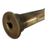 Old brass telescope from the 19th century