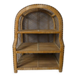 rattan shelf