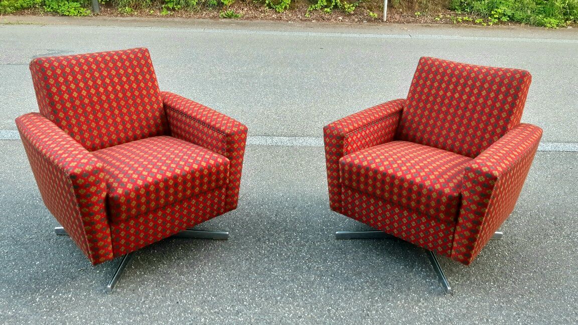 Vintage swivel chairs