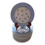 Flat plates Digoin Sarreguemines model Albe