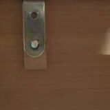 60's glass wall shelf