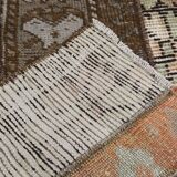 2x11 Brown & Orange Soft Vintage Runner Rug, 64x332Cm SK21437