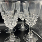 8 crystal glasses