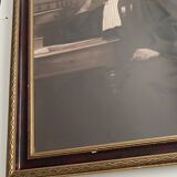 Large old photo portrait of a magistrate 1931