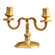 Bronze candle holder, late nineteenth century