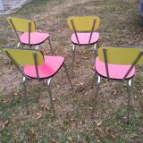Bicolor formica chairs