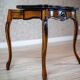 Antique Louis Philippe Walnut Game Table, 1890s