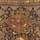 Antique tribal qashqai rug 275x157 cm, medium, oriental carpet truly shabby chic