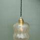 Vintage glass suspension globe (GT10)
